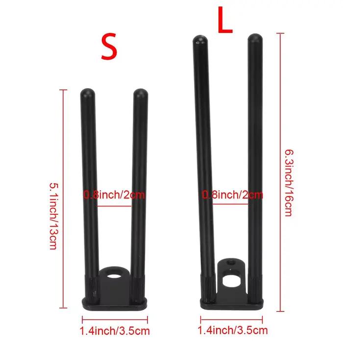 Barres anti-tangles en alliage d'aluminium porte-cannes supports anti-vent accessoires pêche pour pêcheurs ocasions spéciales