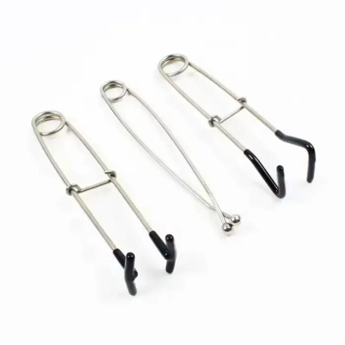 Écarteur de bouche poisson en acier inoxydable portable - Outil de décrochage pour pêche durable