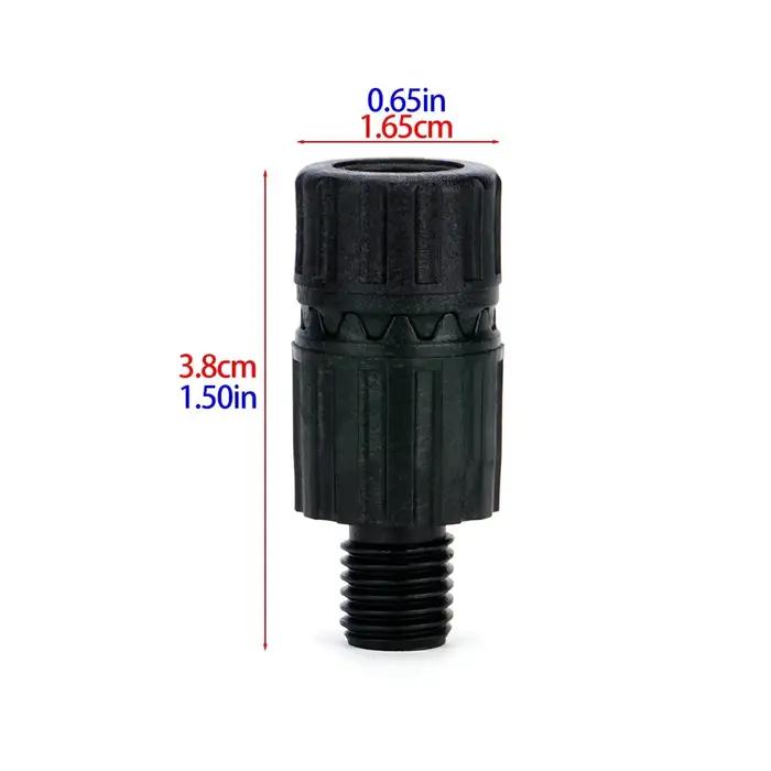 Connecteur rapide pour pêche à la carpe - Adaptateur plastique pour alarmes et rod pods