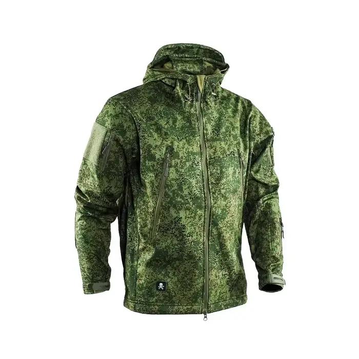 Veste camouflage tactique russe imperméable - Veste softshell homme pêche printemps automne