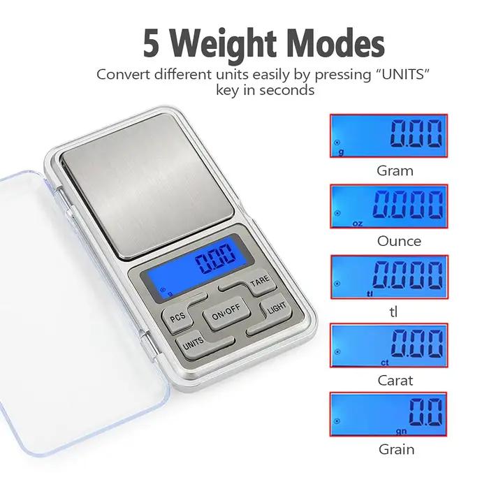 Balance électronique pêche 500g/0.01g - Balance digitale précise pour appâts et accessoires