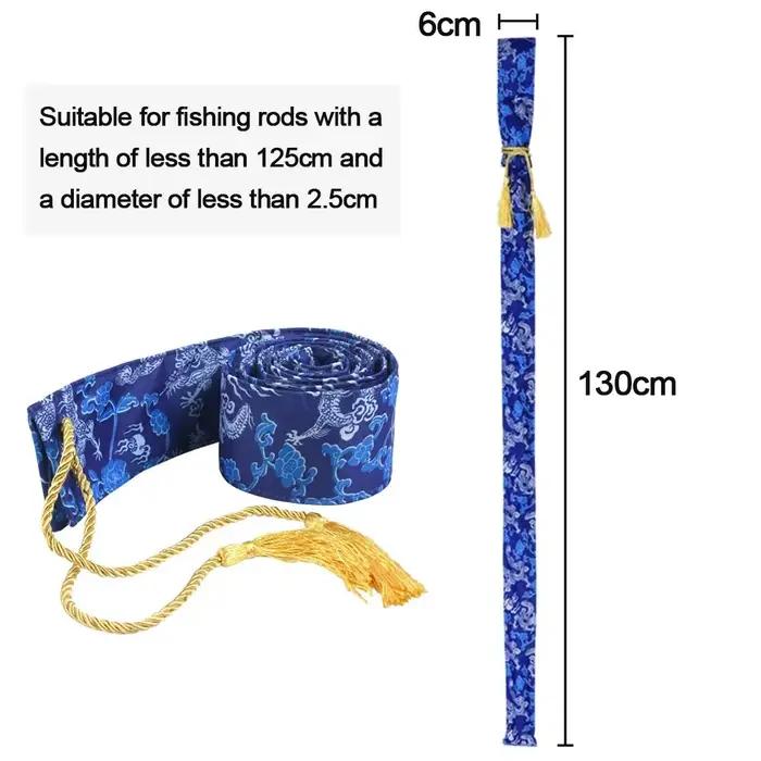 Sac de rangement pliable pour canne à pêche et matériel - Grande capacité en toile multifonction
