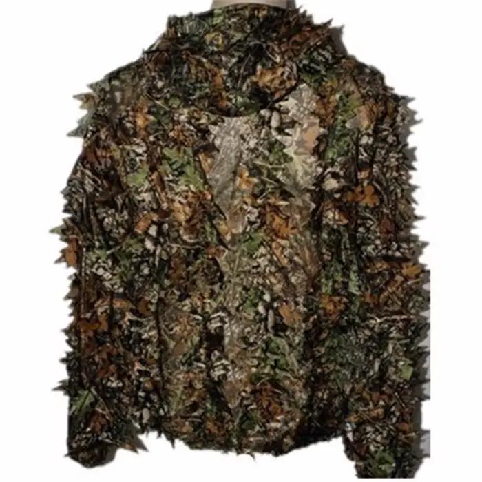Combinaison Ghillie 3D feuilles Realtree pour paintball chasse pêche - camouflage parfait extérieur