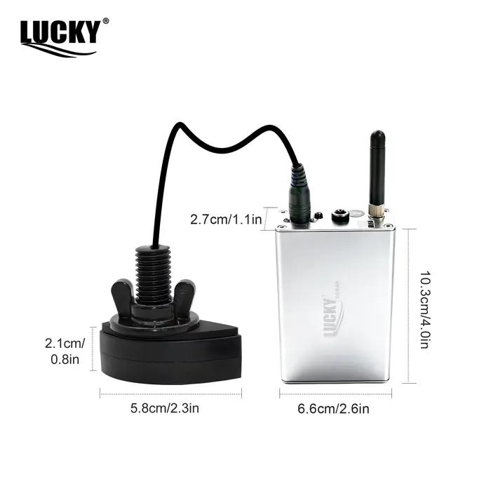 Sonar pêche portable Lucky FF718LiC-WL sans fil 100m/328ft détecteur poissons profondeur eau mer lac