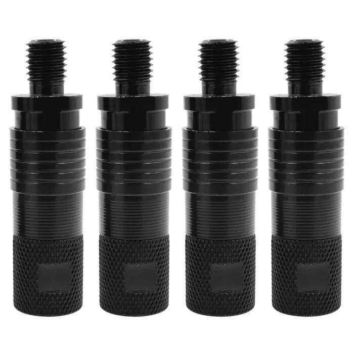 4 Pièces Connecteur Quick Release pour Rod Pod Support Alarme Pêche avec Libération Rapide Accessoire