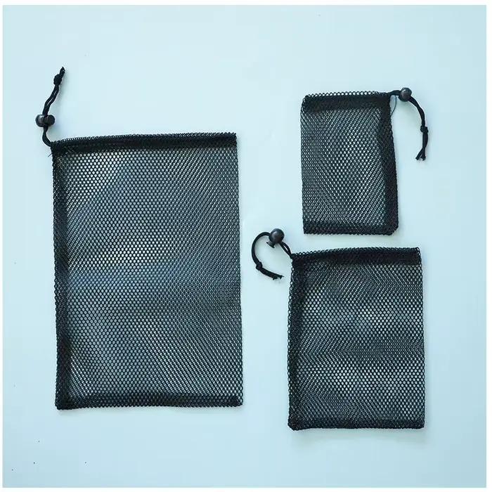 30 ou 50 sacs de rangement en polyester perforé pour pêche, organisation matériel et accessoires