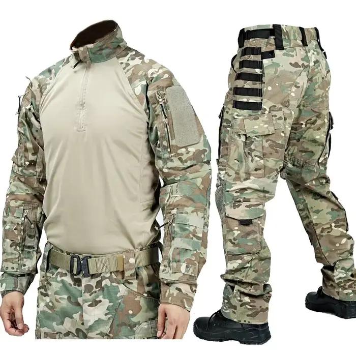 Ensemble pêche rapide séchage - Tenue camouflage ripstop pour pêche active