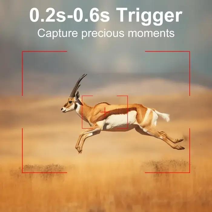 Mini caméra de chasse étanche avec vision nocturne 940nm pour monitoring faunique discret