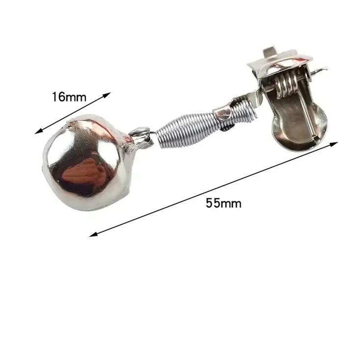 Cloches d'alarme de pêche 10/5PCS à anneau simple pour pêche de nuit et appâts occasions spéciales pêcheurs professionnels et amateurs