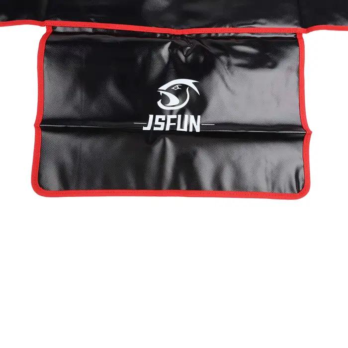 Tapis de décrochage pliable avec échelle 140x35cm - Protection pour poissons carnassiers et pesée précise