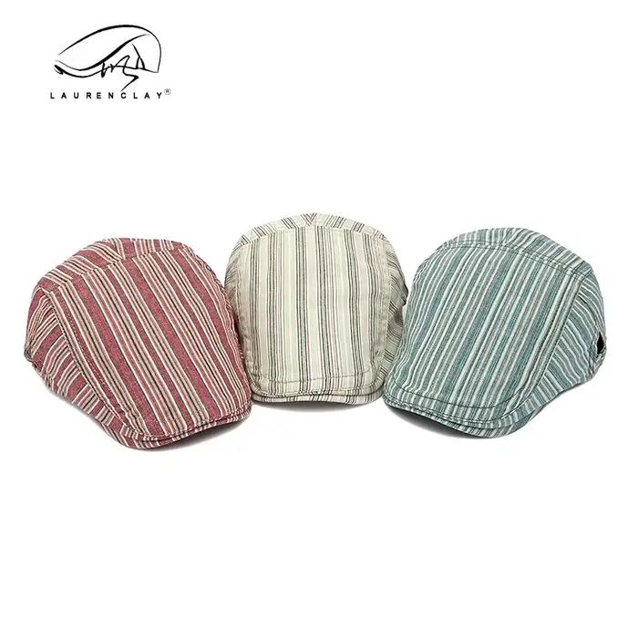 Chapeau newsboy pêche vintage - Flat cap irlandais pêche chasse ajustable respirant