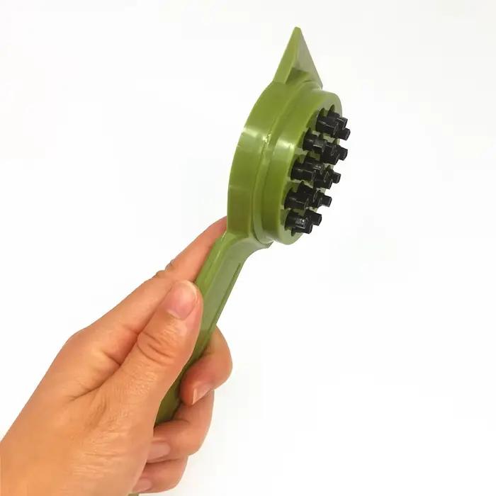 Brosse grattoir à écailles de poisson - Outil rapide pour nettoyer et écailler vos prises