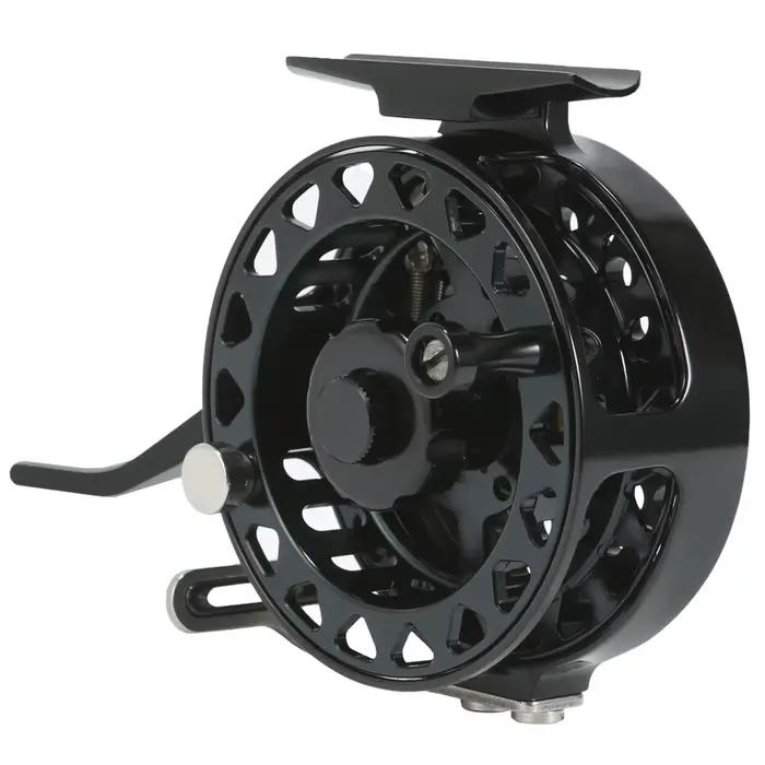 Moulinet à mouche automatique grande arbor 75mm diamètre aluminium usiné CNC pour nymphage eau douce