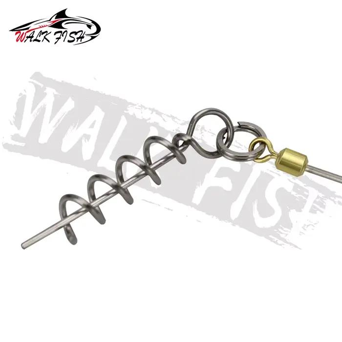 Hameçon triple Stinger WALK FISH pour gros shad - Connecteur à vis pour pêche du brochet et perche