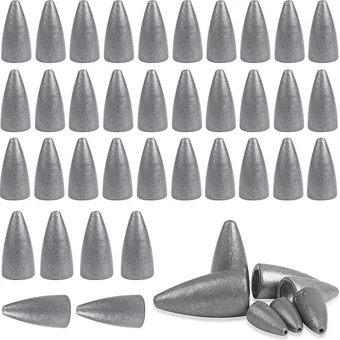 10 plombs anti-accroche pour pêche aux leurres souples, pendentifs de 2g à 20g par lot de 10