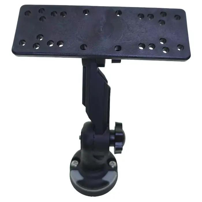 Support sondeur kayak drifting - Fixation Garmin Lowrance pour canoë pêche, support GPS bateau PVC