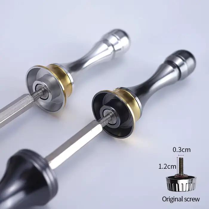 Stabilisateur manivelle canne pêche LINNHUE - Support moulinet aluminium léger accessoire