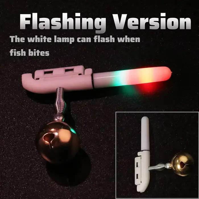 Kit complet alarme lumineuse Fish Bite avec chargeur USB batterie CR425 pour pêche nocturne