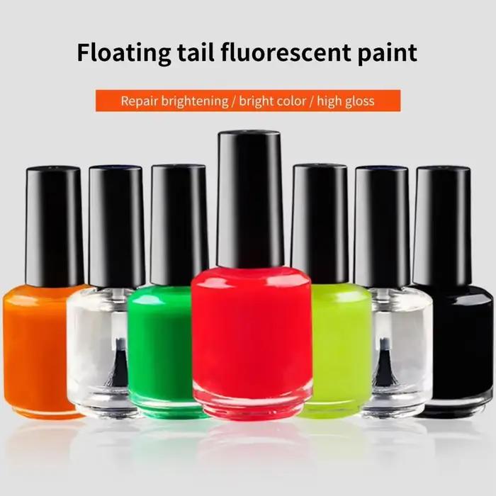 Peinture fluorescente pour flotteurs de pêche nuit haute visibilité séchage rapide réparation équipement