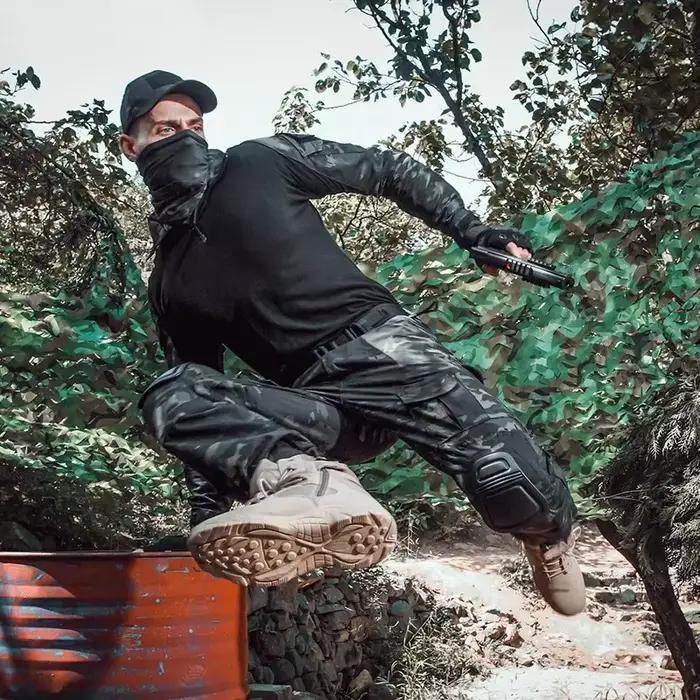 Ensemble camouflage MCBK pour pêche - Tenue technique adaptée pêche sportive