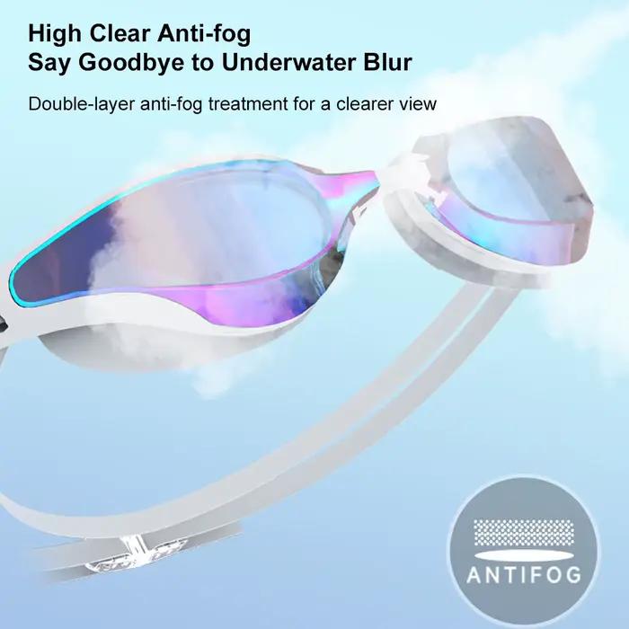 Nouveautés 2024 : lunettes natation adultes professionnelles étanches grand angle anti-UV