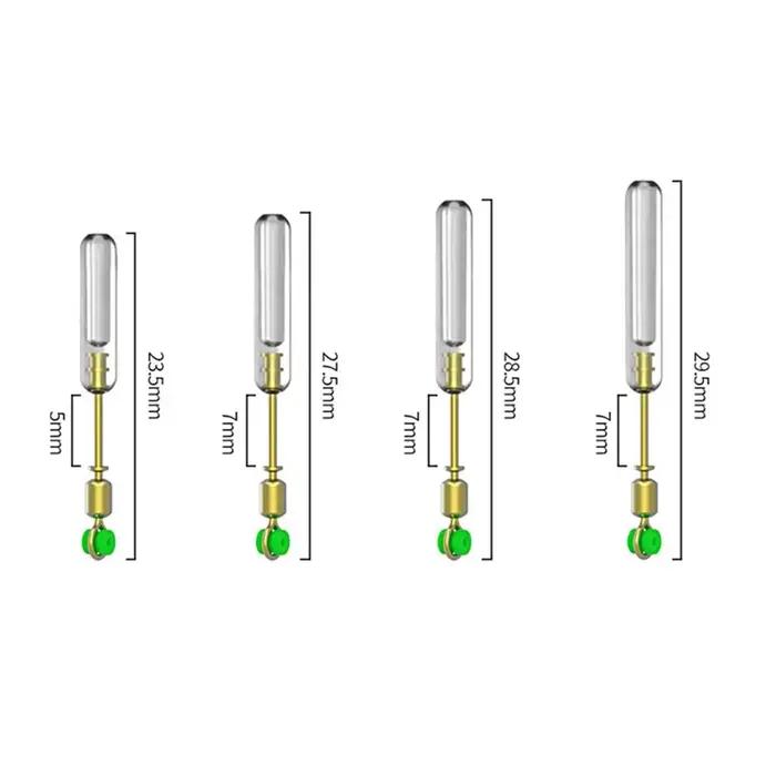 Lot de 10 à 40 supports flotteurs pêche anti-nœuds en silicone avec émerillons rotatifs pour ligne