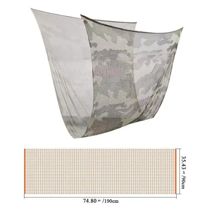 Filet camouflage tactique écharpe mesh guerre chasse photo sniper pêche discrète accessoire polyvalent
