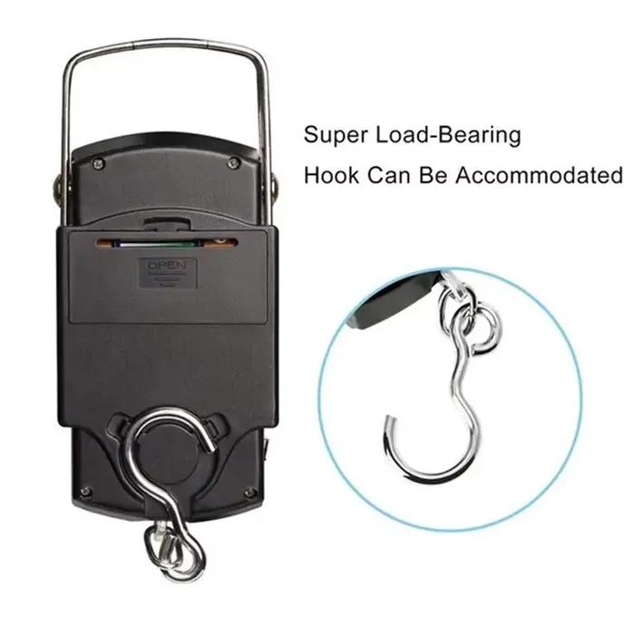 Mini balance numérique poche pêche LCD - Pèse-poisson et bagages portable Gorelax pour voyage