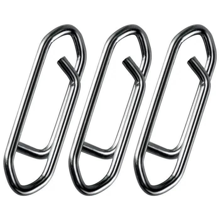 50 clips rapides acier inoxydable pour changement rapide de leurres crankbait swimbait