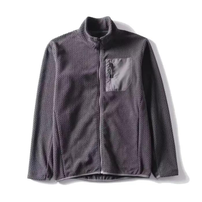Veste polaire pêche montagne homme - Col montant outdoor - Vêtement randonnée escalade chasse