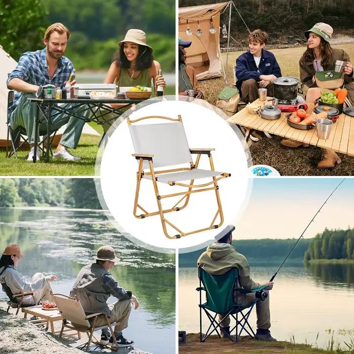 Chaise Kermit pliante aluminium ultra-légère pour pêche itinérante et randonnée pêche en montagne