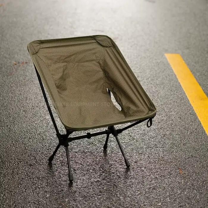 Chaise lune pliante ultra-légère 650g Dyneema XGrip aluminium 7 pour pêche randonnée backpacking
