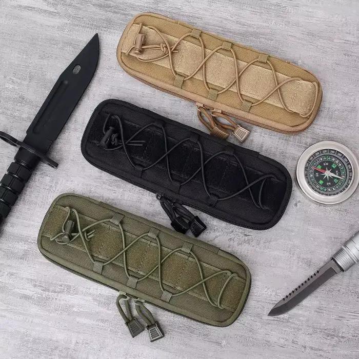 Pochette couteau tactique MOLLE pour pêche plongeante et équipement de survie en mer