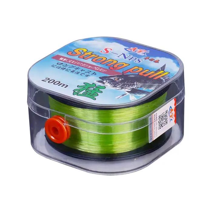 Ligne monofilament japonaise 200M super résistante 2-33LB - Pour ligne principale et leader mer/eau douce