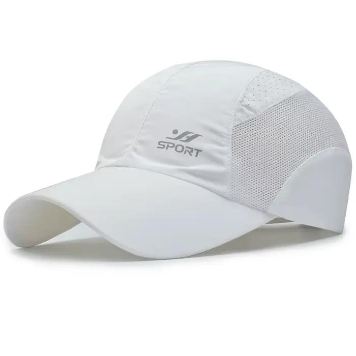 Casquette running UV protection pêche - Chapeau séchage rapide femme homme pour pêche sportive