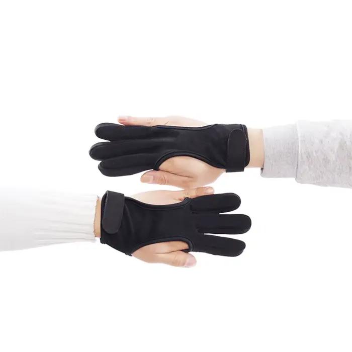 Protecteur trois doigts pour archerie et chasse à l'arc accessoire essentiel pêcheurs archers