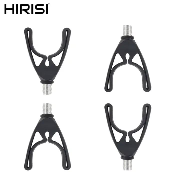 4 têtes de support pour canne à carpe Hirisi - Accessoires pour alarme et buzz bar
