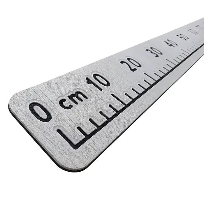 Règle de mesure poisson EVA 100cm adhésive - mousse flottante pour bateau et kayak de pêche étanche