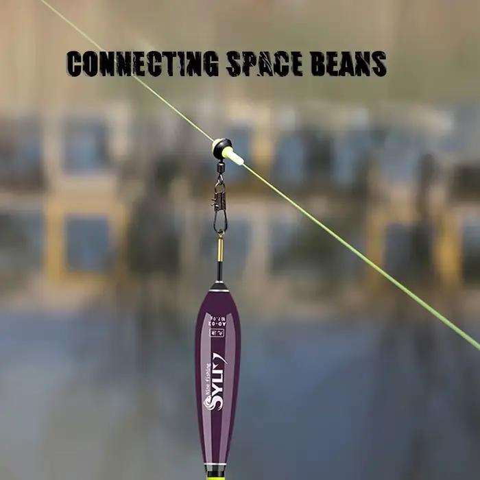 Flotteur lumineux nuit pêche roche 2 pièces courte queue, 5.2mm, couleur changeante ou brillance constante