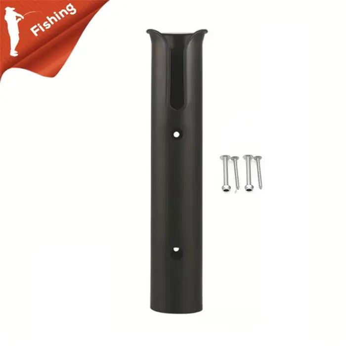 Support de canne à pêche blanc noir pour bateau kayak yacht rangement boîte de pêche marine