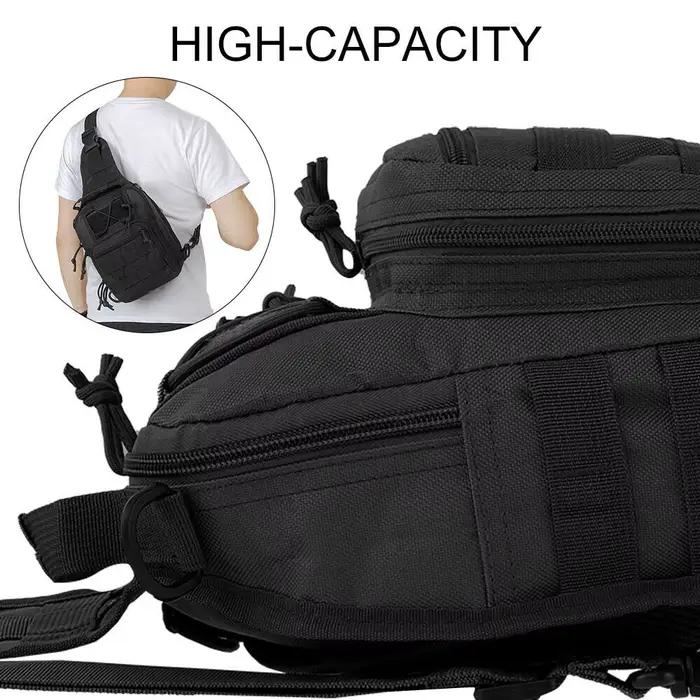 Sac bandoulière étanche homme pêche vélo sport outdoor imperméable pour camping randonnée et activités de plein air