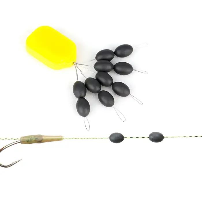 Set plombs tungstène Hirisi AG301 4mm 6mm 8mm pour bas de ligne pêche carpe