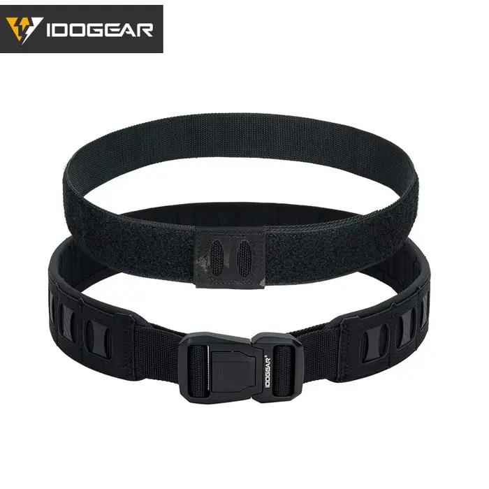 Ceinture tactique légère IDOGEAR 2 pouces avec boucle rapide pour sports outdoor et pêche