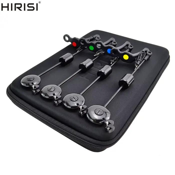 Indicateur de touche LED Hirisi Swingers Drop Off 4 couleurs pour pêche à la carpe - Matériel de pêche