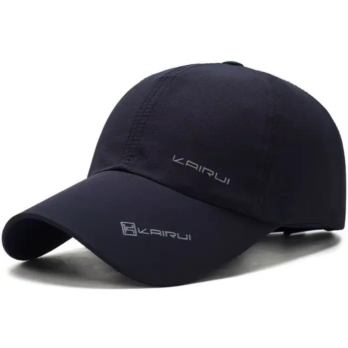 Casquette baseball quatre saisons séchage rapide pêche sport outdoor lettre imprimée
