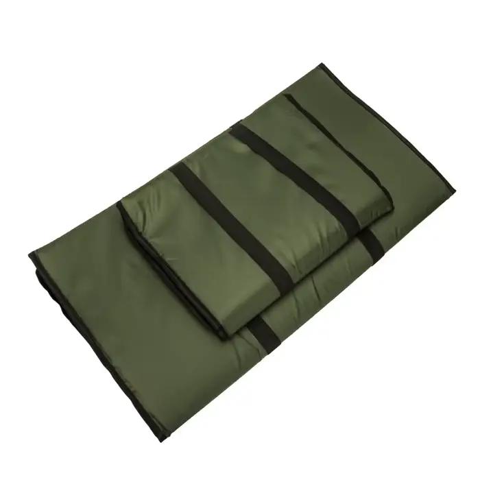 Tapis de décrochage 3 couches pliable pour carpe - Protection poisson 80x35cm/100x60cm - Pêche carpe