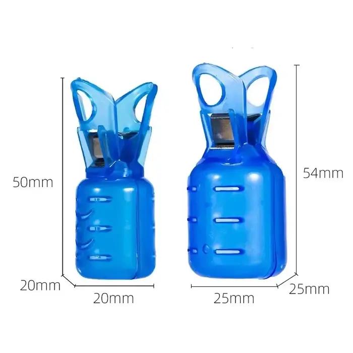 10 protège-hameçons en ABS pour leurres de pêche à l'encornet, tailles S et L, accessoire sécurité