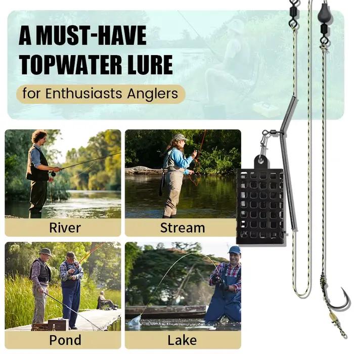 Method Feeder with Detachable Base | High Capacity Carp Fishing Feeders | 10g-60g Weight Range | Bait Cage Set