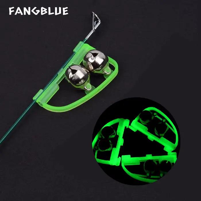 Alarme de pêche lumineuse en acier inoxydable pour brochet et carpe - Accessoire anti-dérapant pour canne