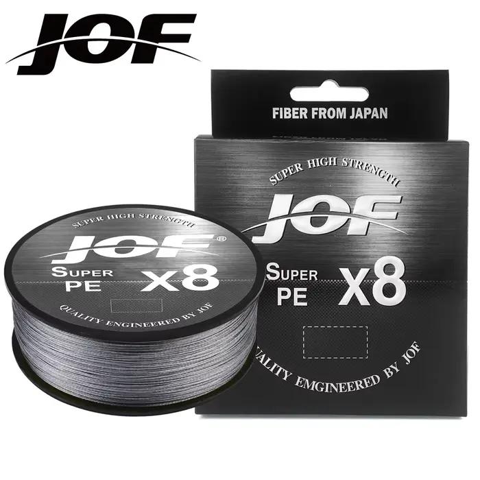 Ligne pêche JOF multifilament 8 brins 500m 300m 150M PE tressé 15-100LB pour carpe et mer